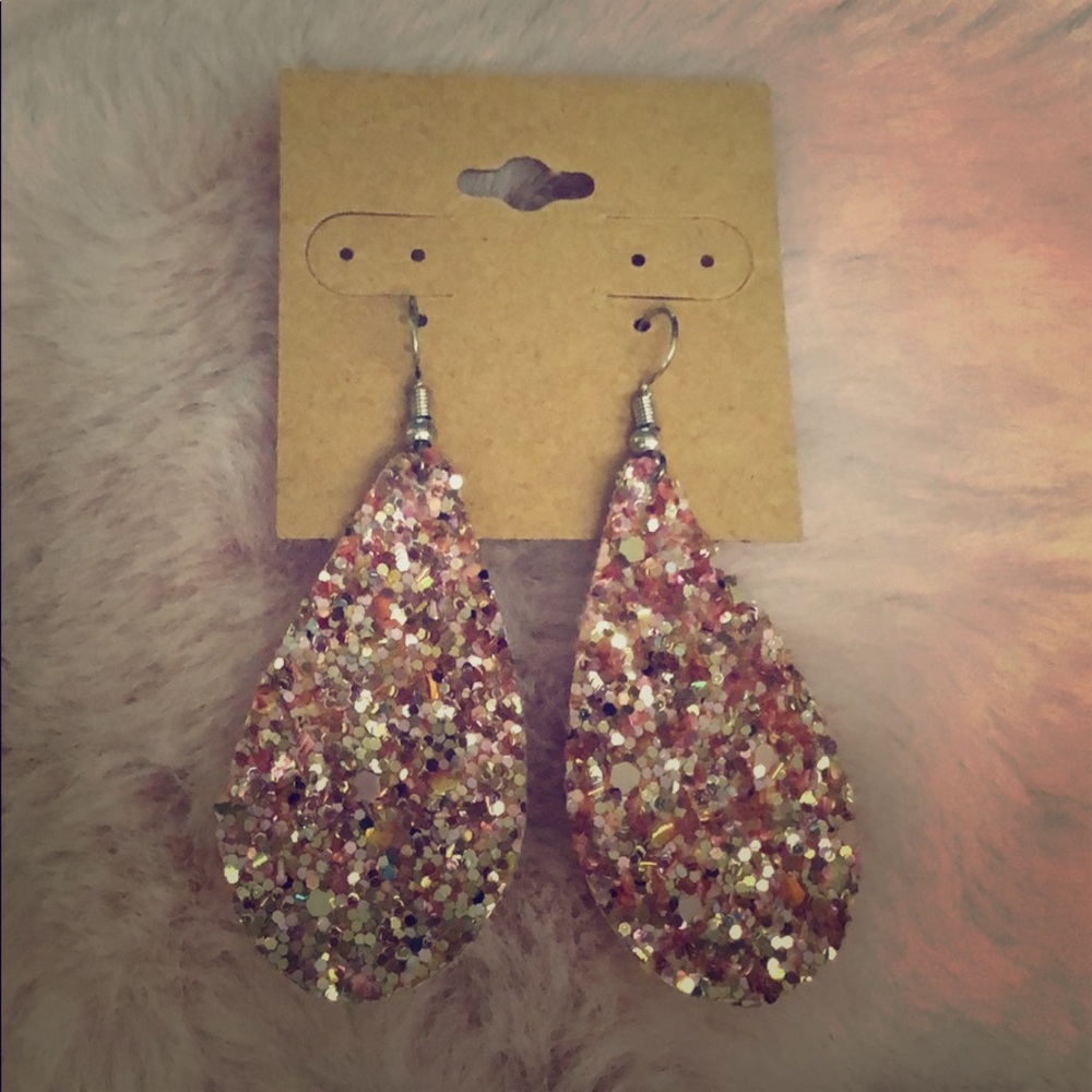 Sparkly earrings
